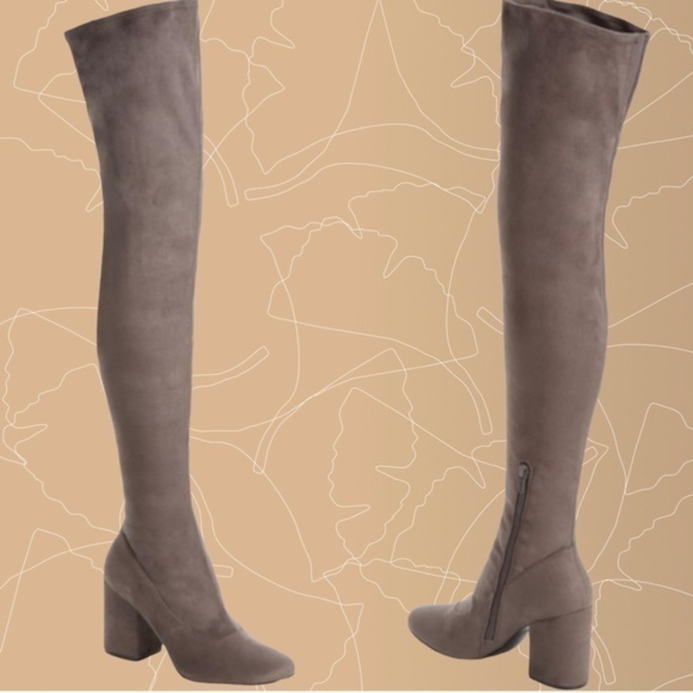 Sam Edelman Taupe Over-the-Knee Boots